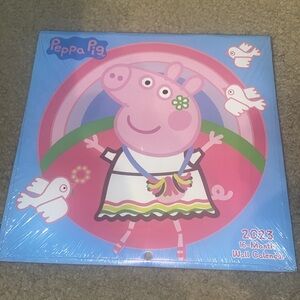 Peppa🐽Pig  2023 16-Month Wall Calendar